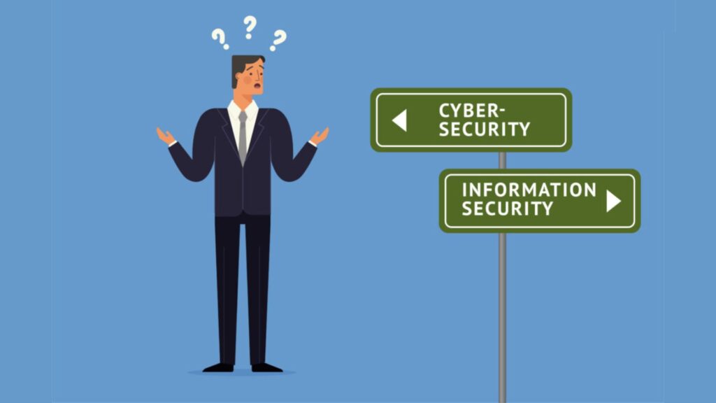 difference between cyber security and digital information security